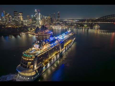 Thumbnail for Anthem Of The Seas arrives in Sydney, Australia