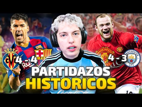 DAVOO XENEIZE REACCIONA A PARTIDAZOS HISTORICOS DEL FUTBOL EN EL SIGLO - INCREIBLE
