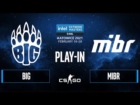 CS:GO - BIG vs. MIBR [Dust2] Map 1 - IEM Katowice 2021 - Play-In