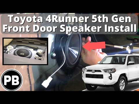 2010 - 2020 Toyota 4Runner Front Door Speaker Install