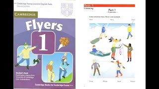 Flyers 1 - Test 1 with answer keys (kèm đáp án cuối mỗi phần)
