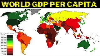 RANKING WORLD nations GDP per capita - Classifica PIL pro capite mondiale
