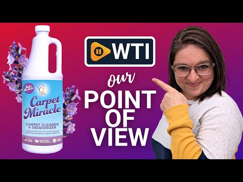 Carpet Miracle - Carpet Cleaner Solution Shampoo for Machine Use - WTI product video review