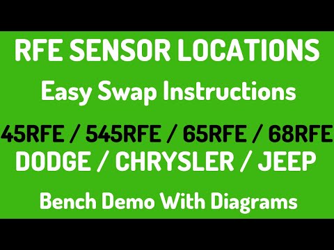 "RFE" Sensor Swap Repair Install 45RFE 545RFE 65RFE 66RFE 68RFE