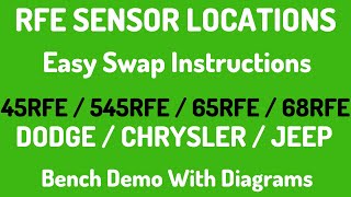 " RFE " Sensor Swap Repair Install 45RFE 545RFE 65RFE 66RFE 68RFE