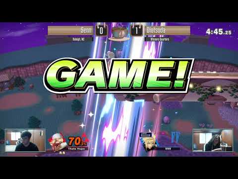 SSF #50 - Senn (Sheik) vs Dietsoda (Cloud) - Winners Quarters