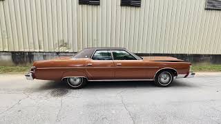 1977 Mercury Marquis Brougham Walk Around and Drive Away
