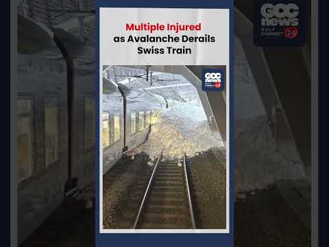Avalanche Forces Swiss Passenger Train to Derail Near Goppenstein — Multiple Injured