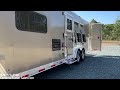 2017 Merhow 3 Horse Trailer 9' Next Generation LQ