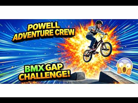 LEO CLEARED THE BIGGEST BMX GAP YET! DAD GETS AN EGG TO THE HEAD 🥚😂