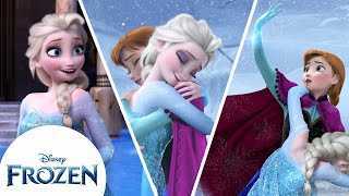 Elsa and Anna Unforgettable Moments  Frozen