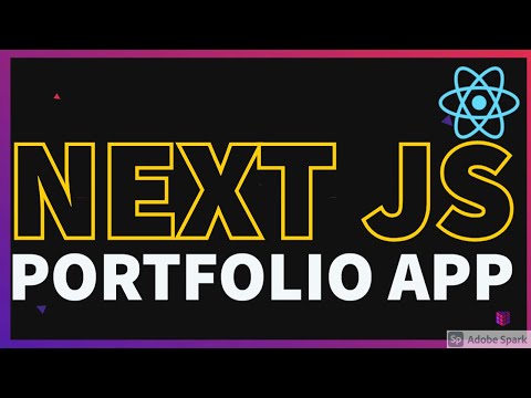 NextJS Portfolio Application 07