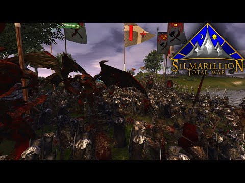 [FIELD BATTLE] THE BURNING OF FOREST TOWN- Silmarillion: Total War 4v4 Battle
