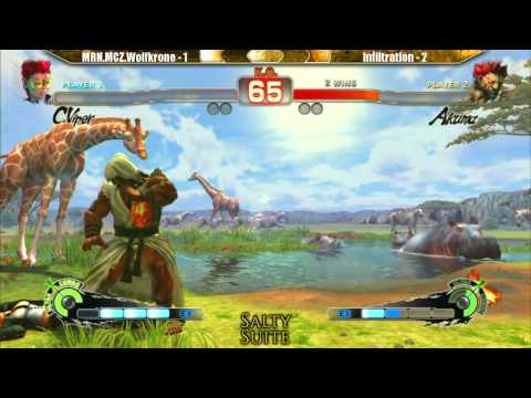 Infiltration vs Wolfkrone 2 - CCG Salty Suite @ EVO 2012