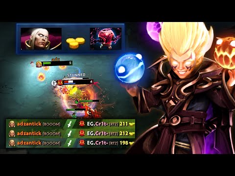 CRIT EMBER GETS SUPER MAD WHEN FACING THIS INVOKER | Dota 2 Invoker