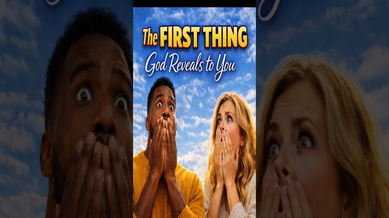 THE FIRST THING GOD REVEALS TO YOU #youtubeshorts