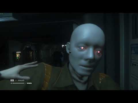 So these Android force me to speedrun (alien isolation mod)
