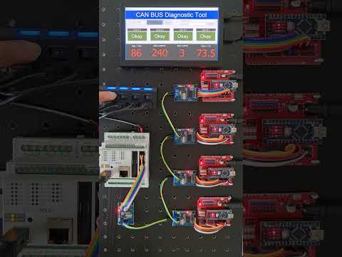 MCP2515 CAN Controller Demo CAN BUS Protocol Diagnostic Tool