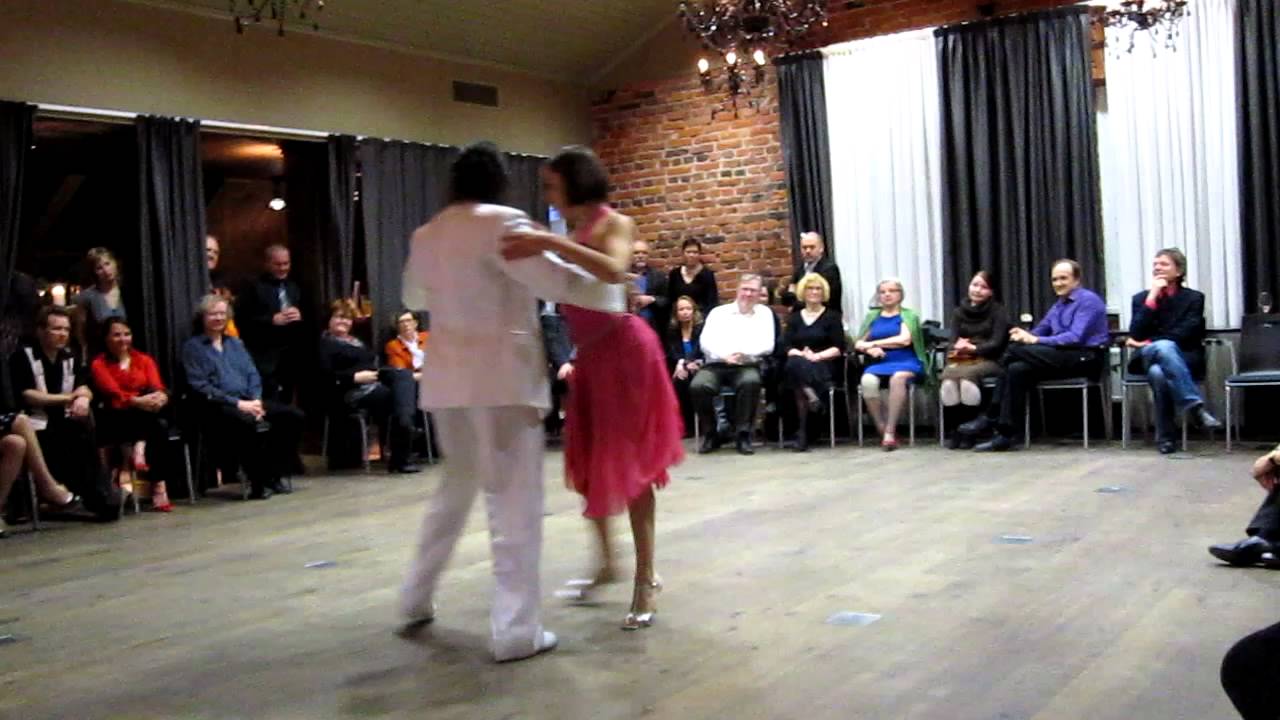 Gustavo Rosas y Gisela Natoli at Oulu Tango Festival 2 2012