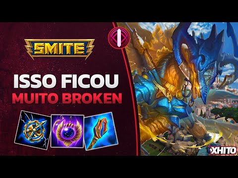 60% de CDR na Tiamat fica MUITO ROUBADA! TIAMAT MID - ⚡ Smite BR Ranked Conquista
