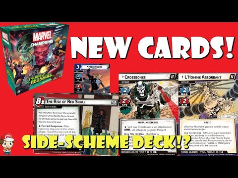 More Rise of the Red Skull Marvel Champions Cards Revealed! Side-Scheme Deck!?