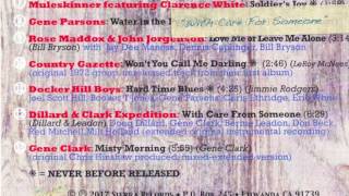 Sierra Records Members Club - Clarence White, Gene Parsons, Gene Clark, Country Gazette ...