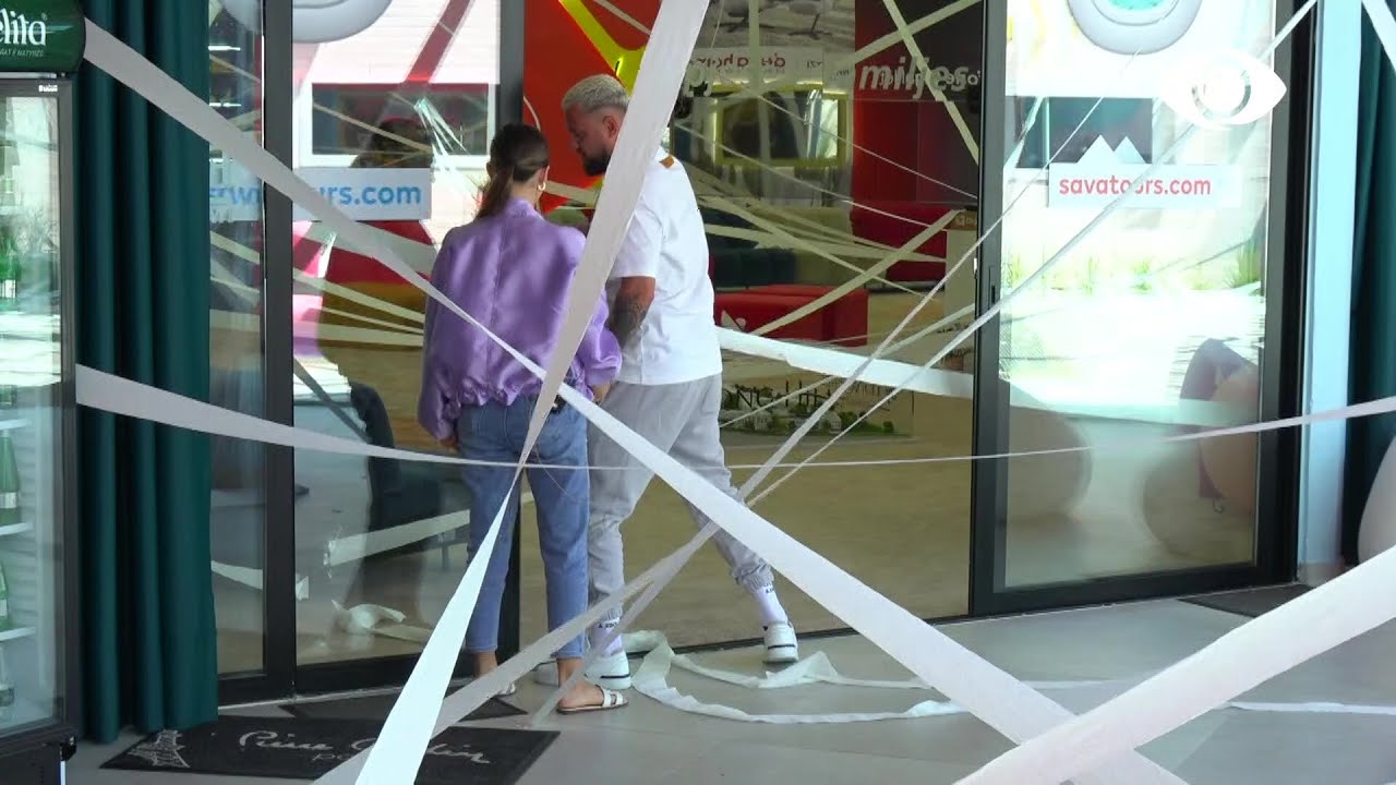 Luizi dhe Kiara rrëzojnë letrat higjienike