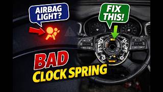 How to Replace a Clock Spring  2017 Kia Sorento | Fix Airbag Light, Horn & Steering Wheel Controls