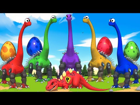 TYRANNOSAURUS REX vs ALL LARGE HERBIVORE & CARNIVORE ON ISLA NUBLAR - Jurassic World Evolution 2