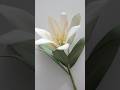 DIY Paper Easter Lily Flower Making Crafts With Alcohol Markers Papercrafts Paperflower Diy