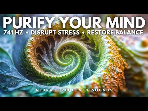 741 Hz 💫 Disrupt Stress Patterns & Restore Mental Equilibrium | Meditation Music