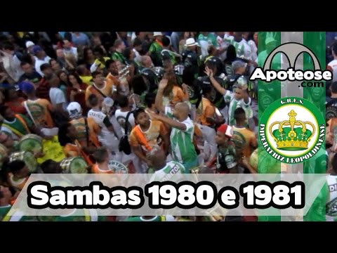 Imperatriz 1980 e 1981 - Bateria - Apresentação no Salgueiro