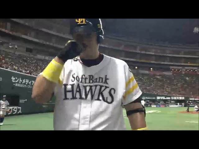 【2回裏】ホークス・李大浩 タイガース・藤浪の速球を右中間スタンドへ叩き込む!! 2015/6/10 H-T
