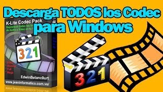 Como Descargar TODOS los Codecs para WMP[Win 10, 8, 7, XP][K-Lite Codec Pack]_HD