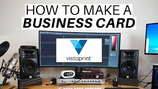 How I Made My $30 Business Card with VistaPrint — Perfect for A Side Hustle!