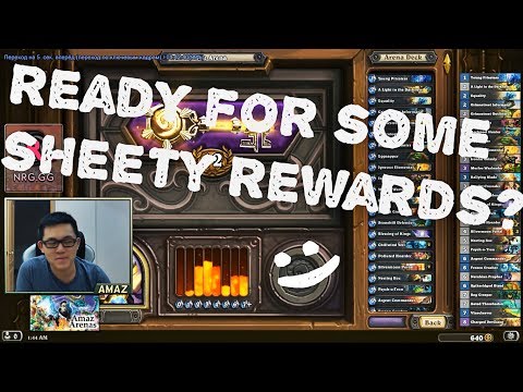 Hearthstone Arena - Amaz 12 wins Paladin. Nothing can stop me!