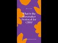 What is the Shoemaker Protocol for CIRS?