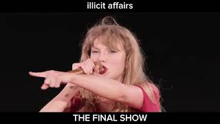 Download lagu Taylor Swift - illicit affairs (Live From The Final Show) mp3