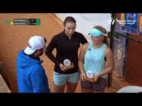 Final dobles femenina ITF Junior (Sanxenxo) - Mariani /Shcherbinina VS Hietaranta /Laskev