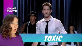 Vocal Coach Reacts To GLEE - Toxic || WOW They Were ...