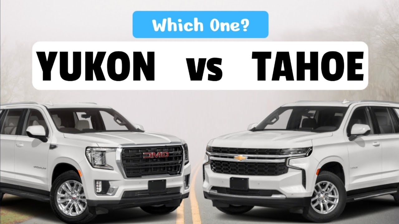 Chevy Tahoe 2023 vs GMC Yukon 2023 | Which one?