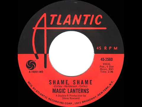 1968 HITS ARCHIVE: Shame, Shame - Magic Lanterns (mono 45)