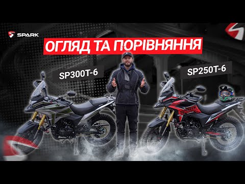 Мотоцикл Spark SP250T-6 (собранный с маслами) (Оранжевый)