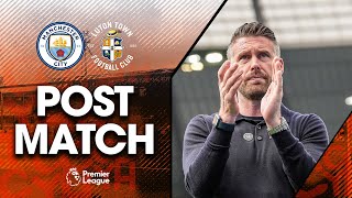 Rob Edwards on the defeat to Manchester City | Post-Match
