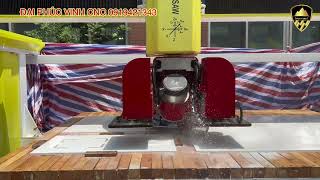 Máy cắt đá Cnc 5 trục Option trục Router gia công đá nội thất| lavabo | tủ Vanity