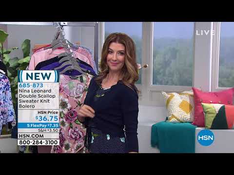 HSN | Nina Leonard Fashions 02.27.2020 - 12 AM