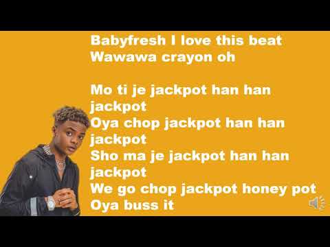crayon ft Bella Shmurda  - Jackpot