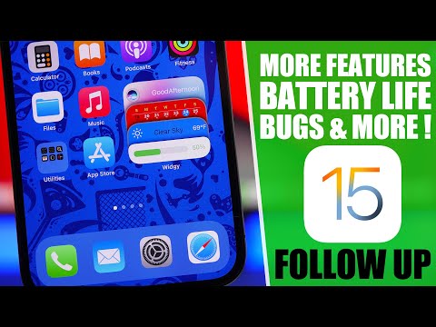 iOS 15 Follow Up - More NEW Features, Battery Life, Bugs & More !