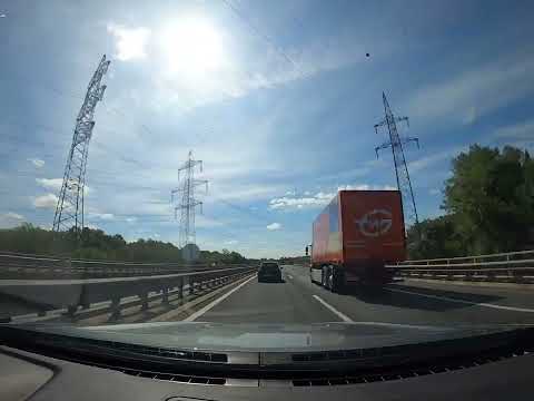 Driving from Vienna, Austria to Bratislava, Slovakia