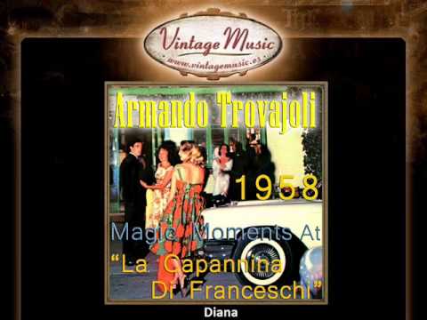 ARMANDO TROVAJOLI CD Vintage Dance Orchestra. At La Capannina Di Franceschi. Diana